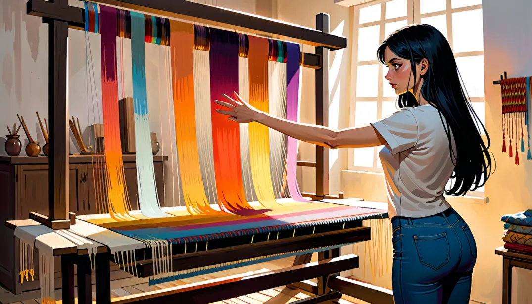 Whispers of the Enchanted Loom