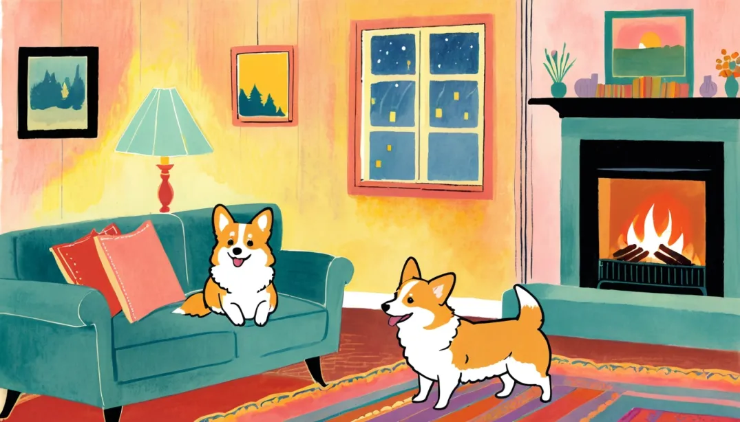 "Paws of Love: A Family's Playful Day"