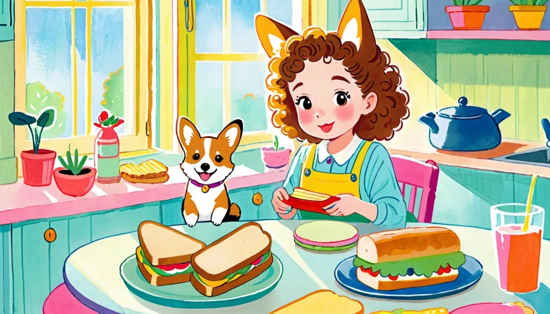 "Paws of Love: A Family's Playful Day"