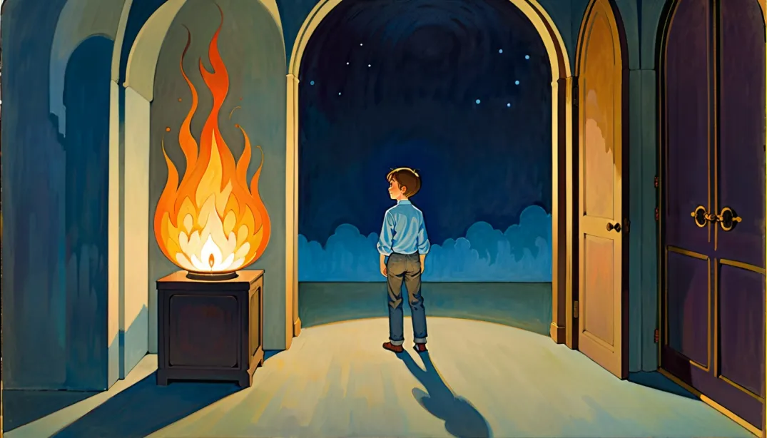 "Fire Within: A Magical Awakening"