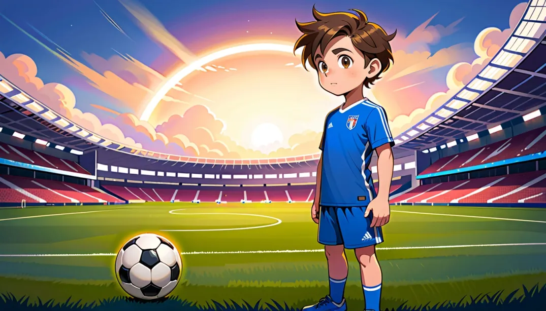 "Rising Above: A Soccer Star's Journey"