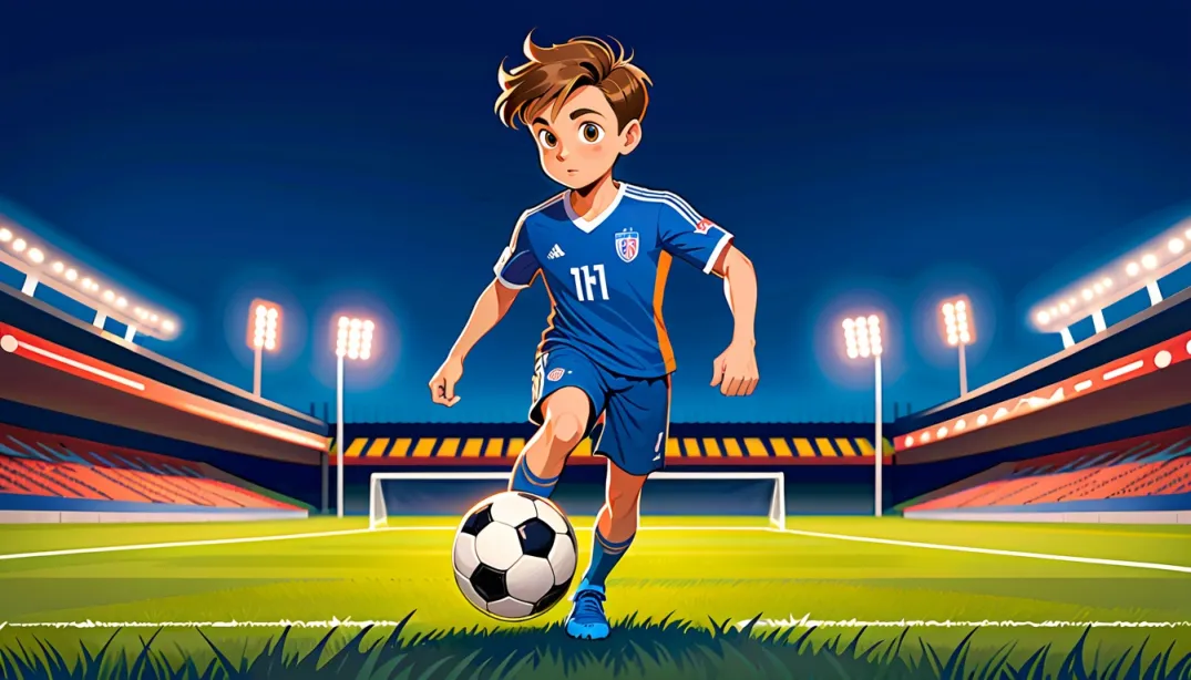 "Rising Above: A Soccer Star's Journey"