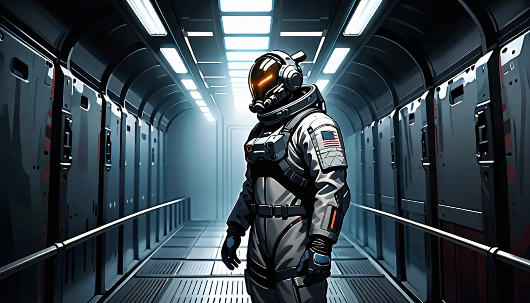 "Galactic Odyssey: Mark's Interstellar Journey"