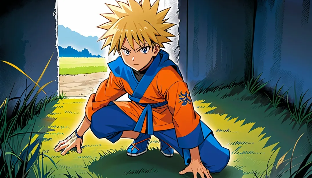"Ninja's Rise: Bonds and Battles"
