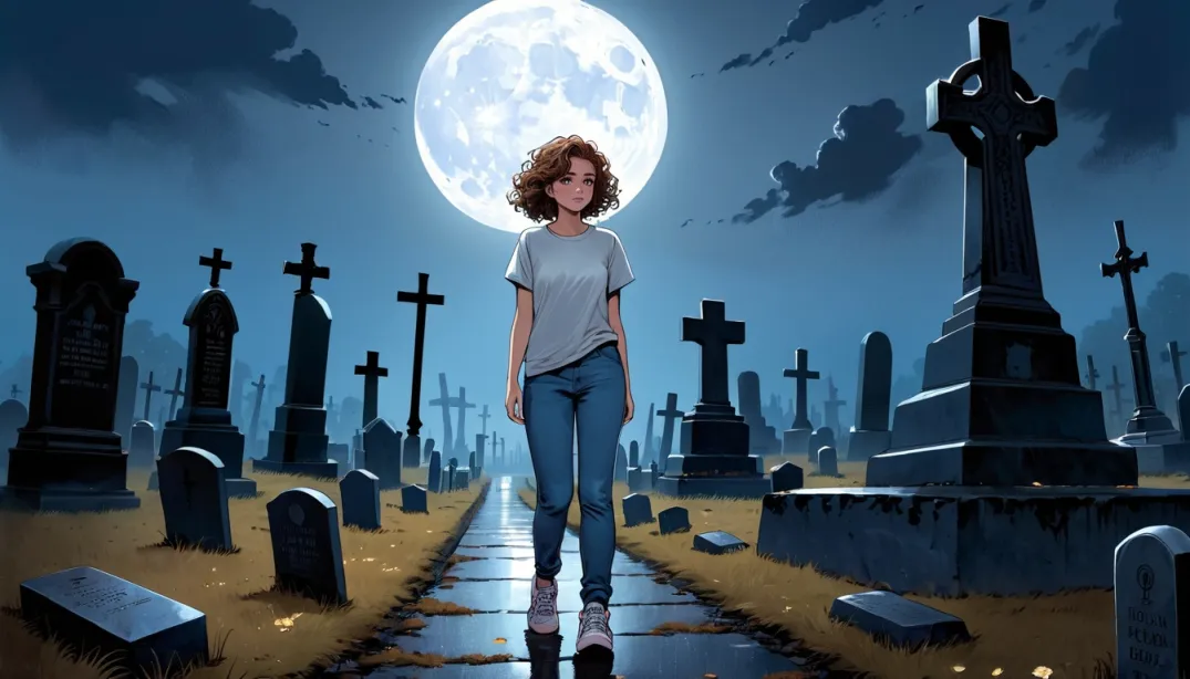 Whispers of the Midnight Graveyard