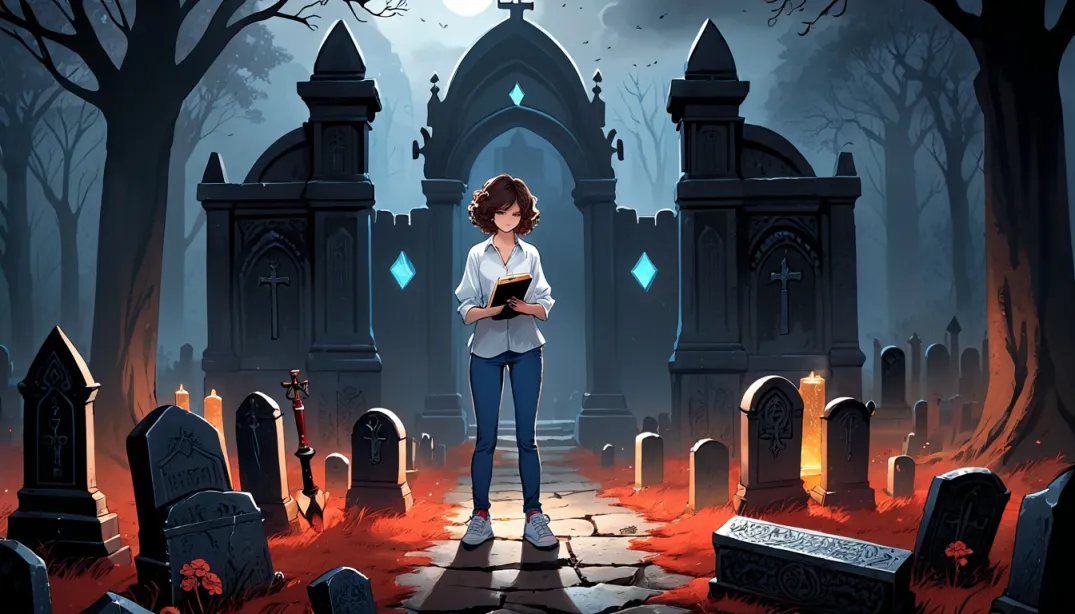 Whispers of the Midnight Graveyard