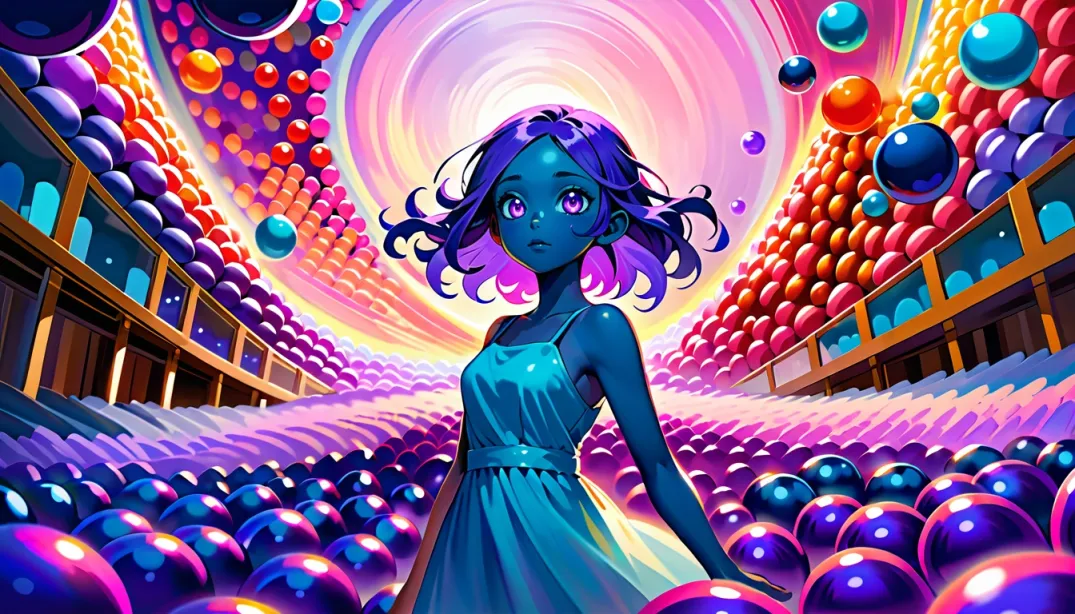 "Blueberry Hearts: A Sweet Transformation Tale"