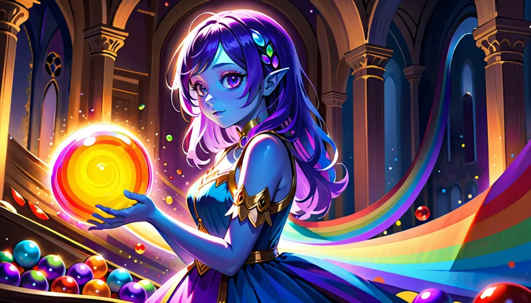 "Blueberry Hearts: A Sweet Transformation Tale"