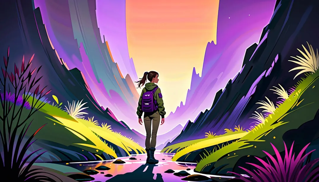 "Botanic Odyssey: Chronicles of Alien Flora"