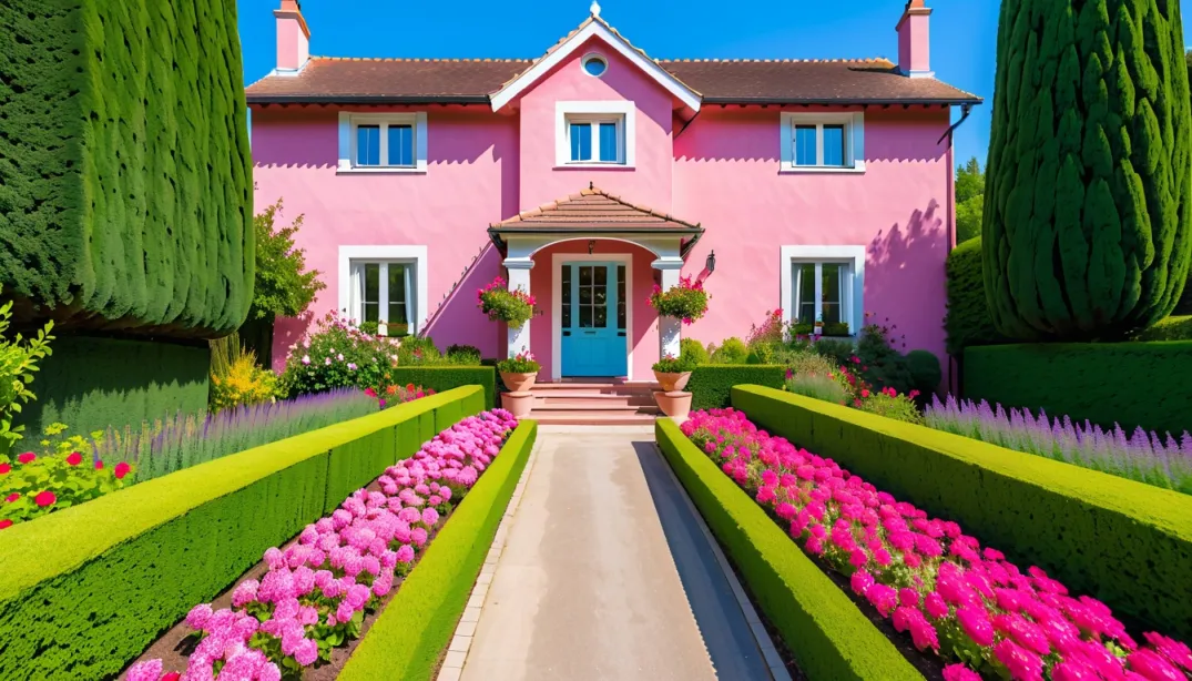 Addams Family in the Pink: A Colorful Chaos