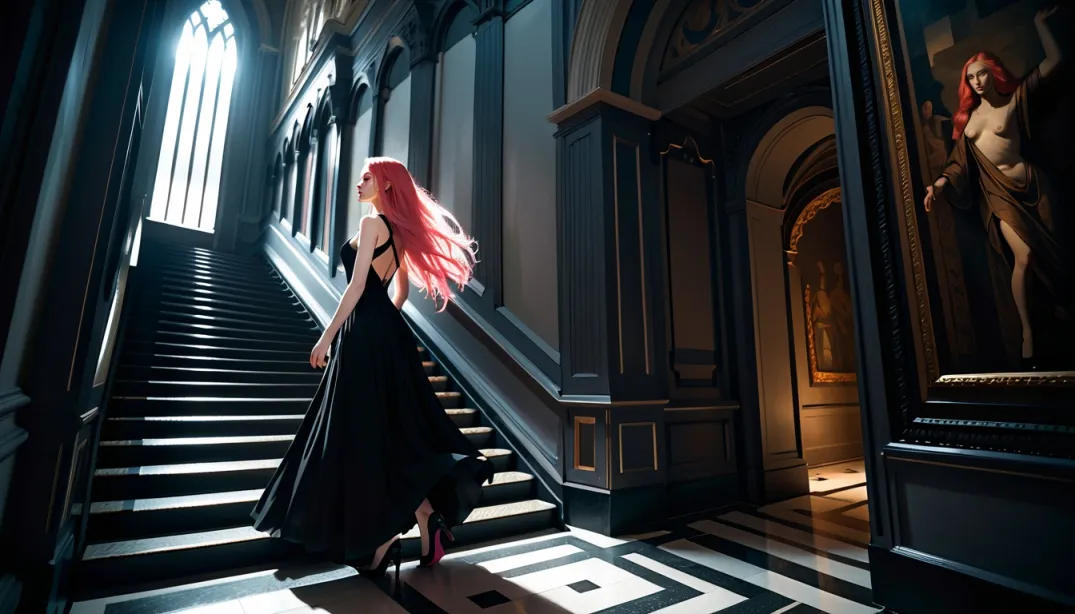 Addams Family in the Pink: A Colorful Chaos