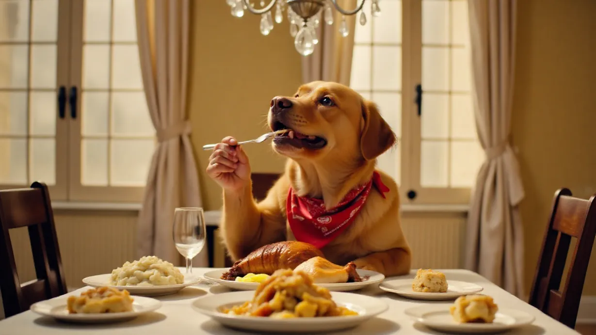Gluttony's Thanksgiving: A Tale of Two Pets