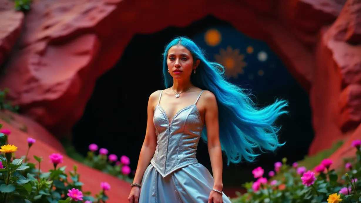 Moonlit Reunion: A Goddess's Journey