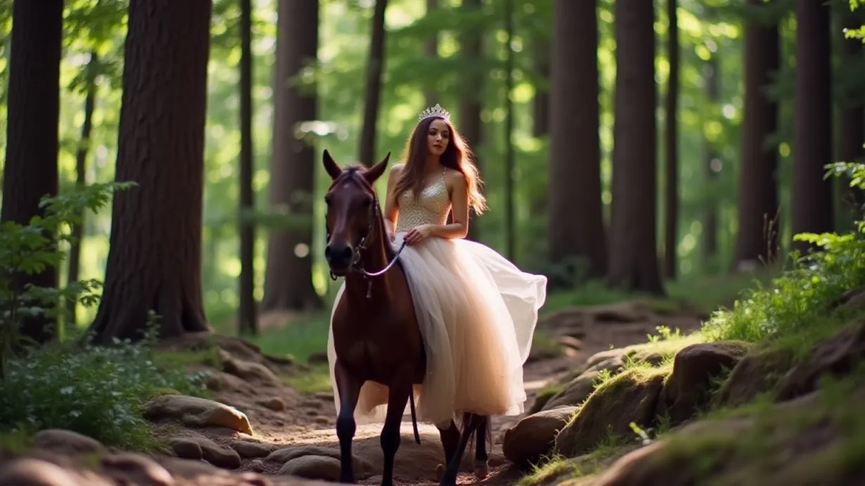 Princesses Molly & Deema Save Their Horses