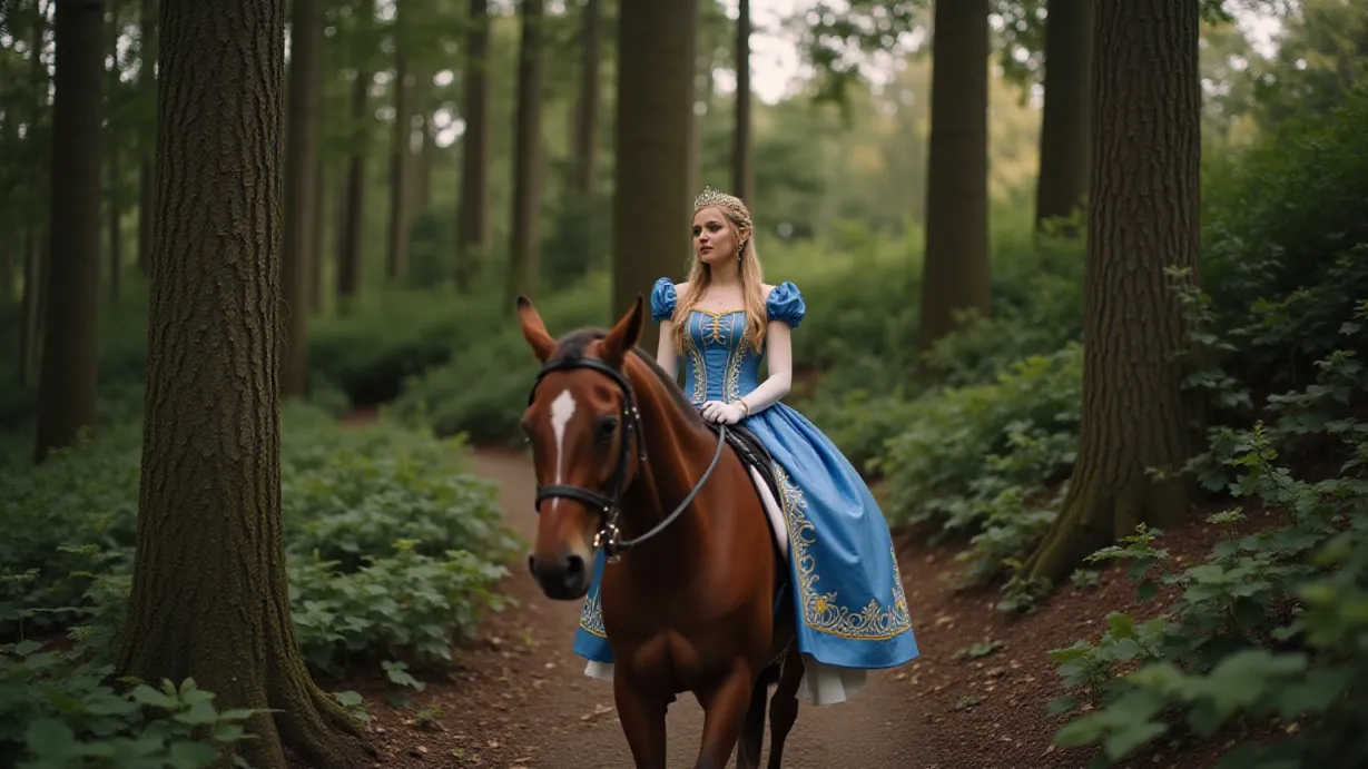 Princesses Molly & Deema Save Their Horses