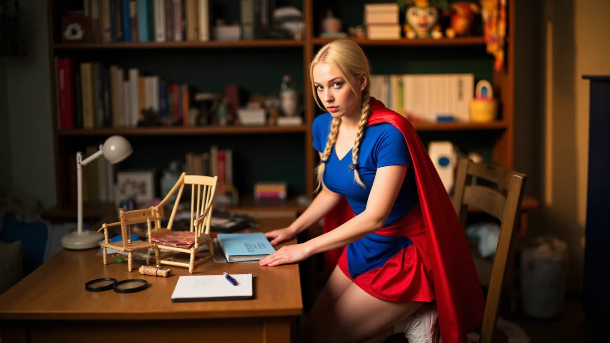 The Adventures of Mini Supergirl