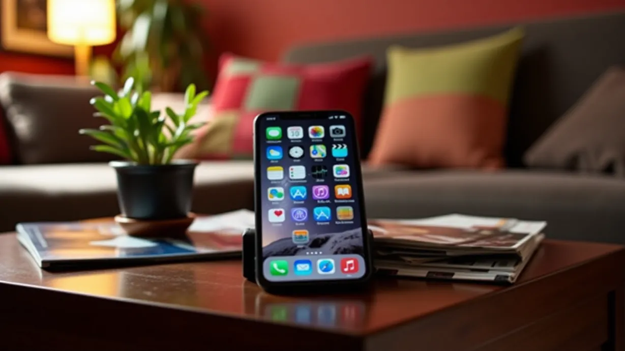 The Blonde Woman's Phone