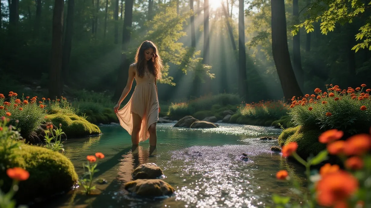 The Sorceress of Water & Fire