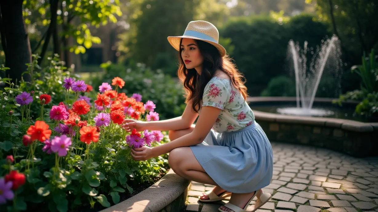 The Enchanted Garden Spelling Game