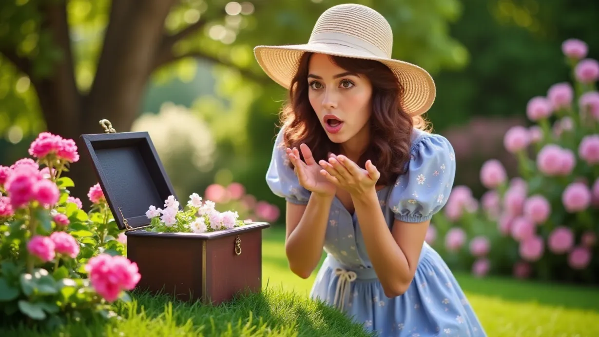 The Enchanted Garden Spelling Game