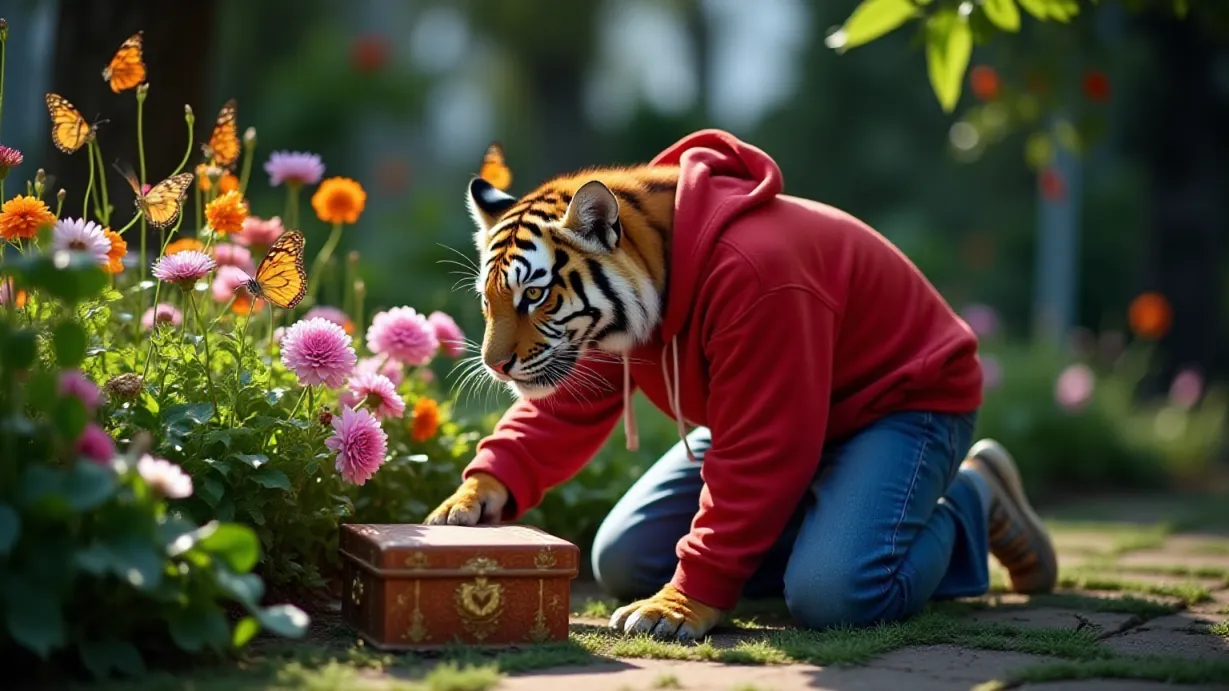 The Enchanted Garden Spelling Game