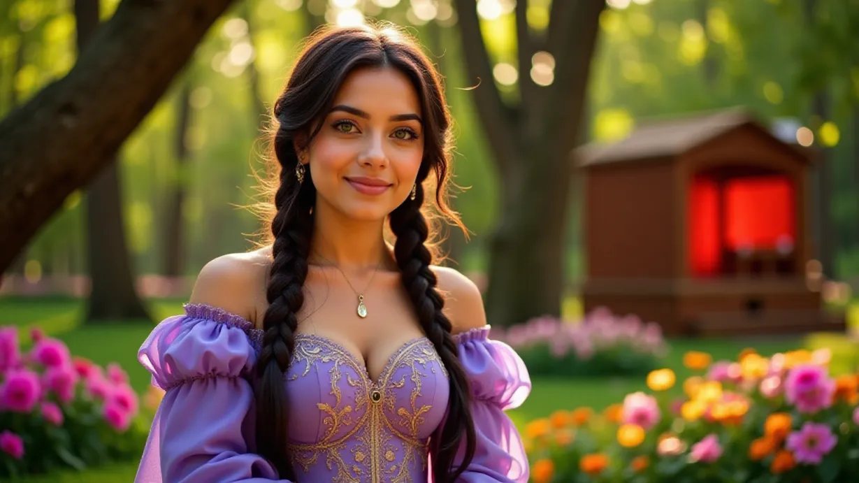 The Enchanted Garden Spelling Game