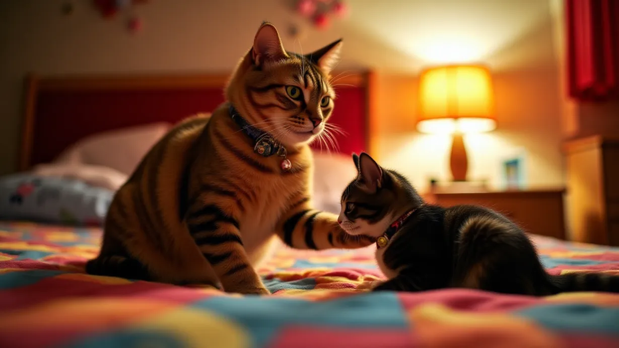 The Mischievous Cats