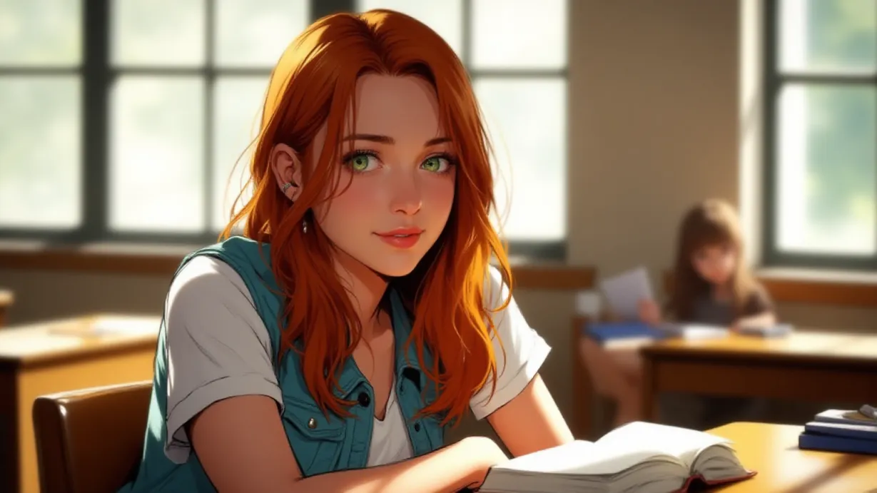 The Orange Haired Girl