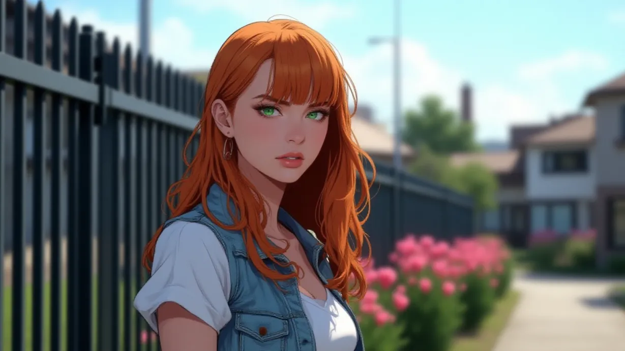The Orange Haired Girl