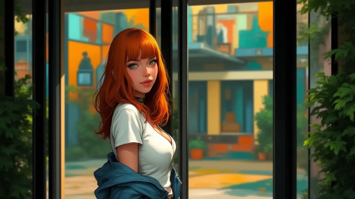 The Orange Haired Girl