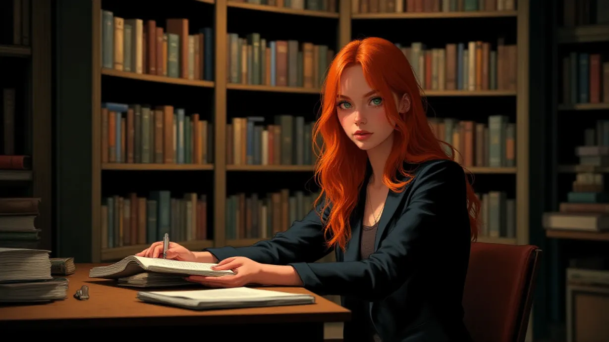 The Orange Haired Girl