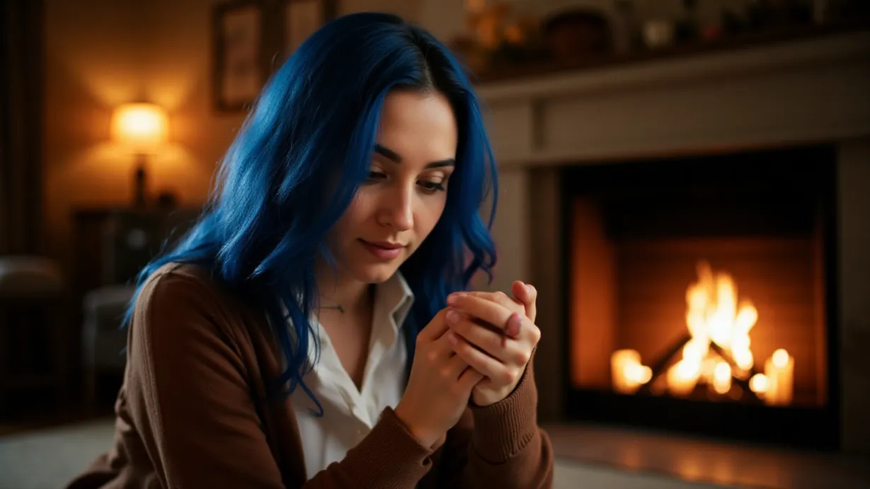 Blue Hair Seduction