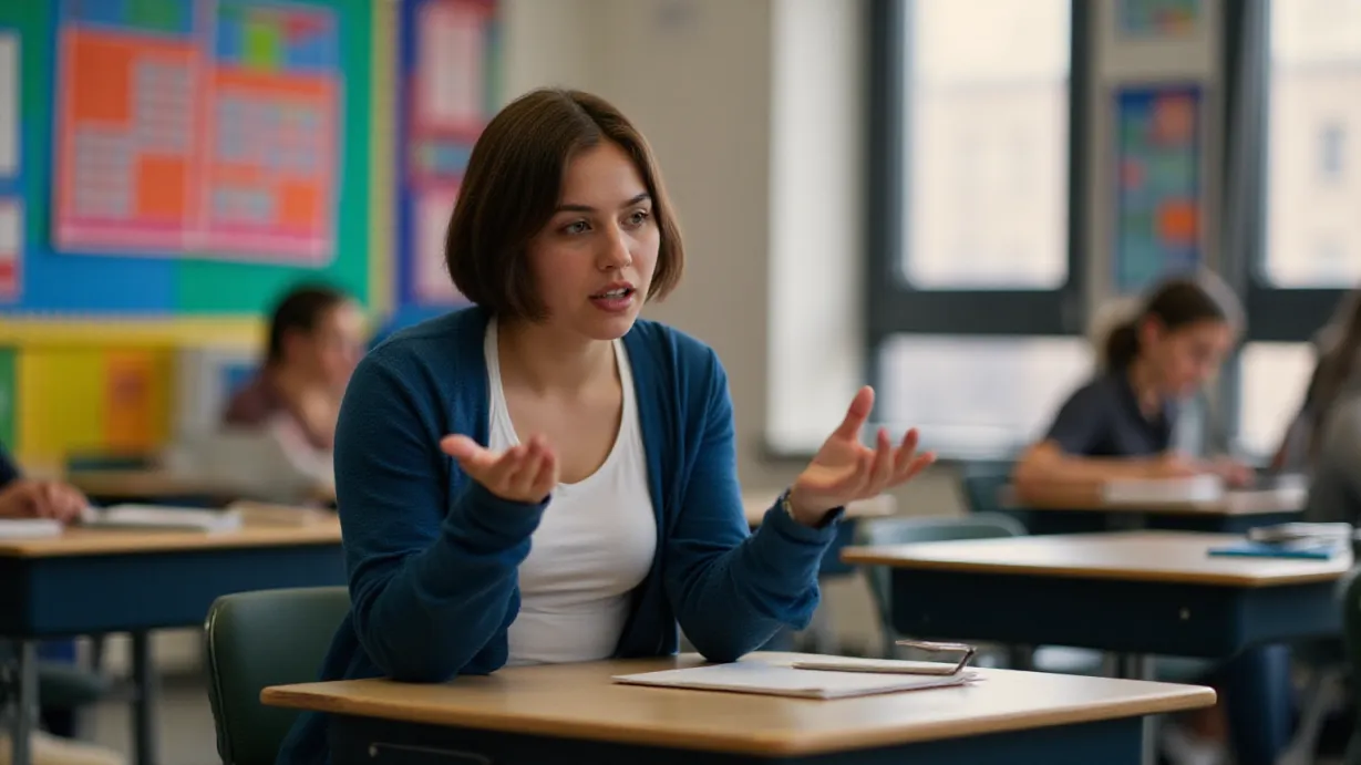 The Only Girl in a Boys’ School