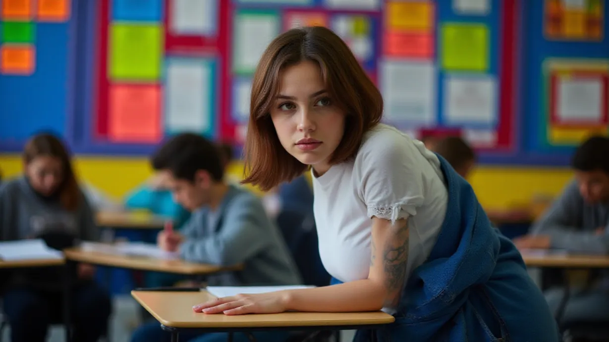 The Only Girl in a Boys’ School