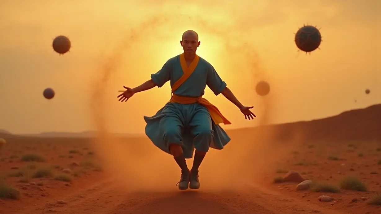 The Avatar's Journey Through Mars