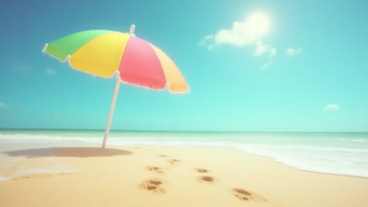 My Nephew's Beach Vacation