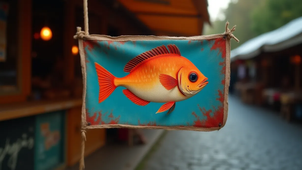 The Puffer Fish Flag