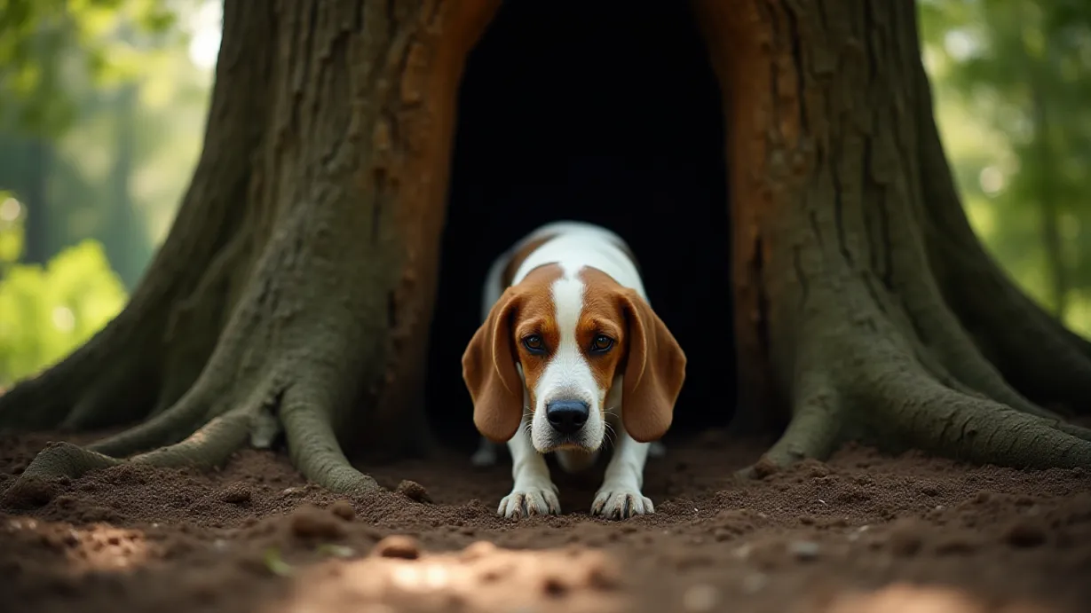 The Coonhound's Discovery