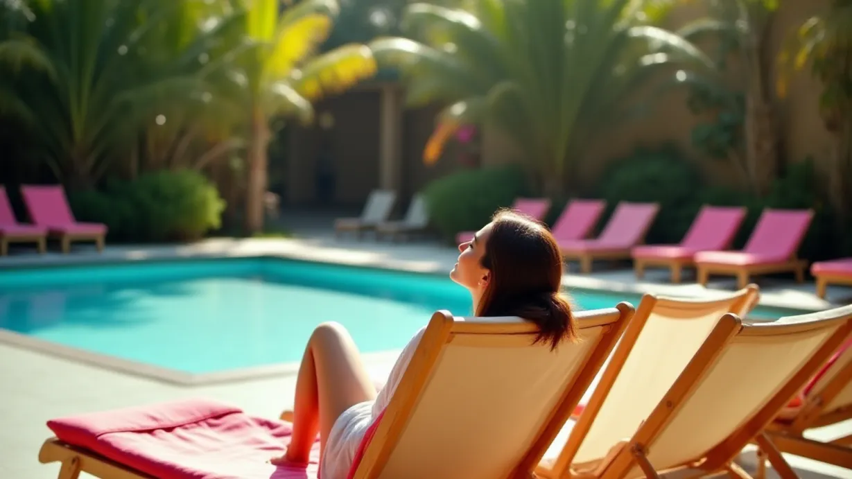 The Poolside Tease