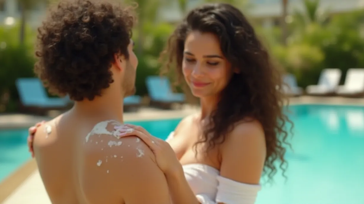 The Poolside Tease