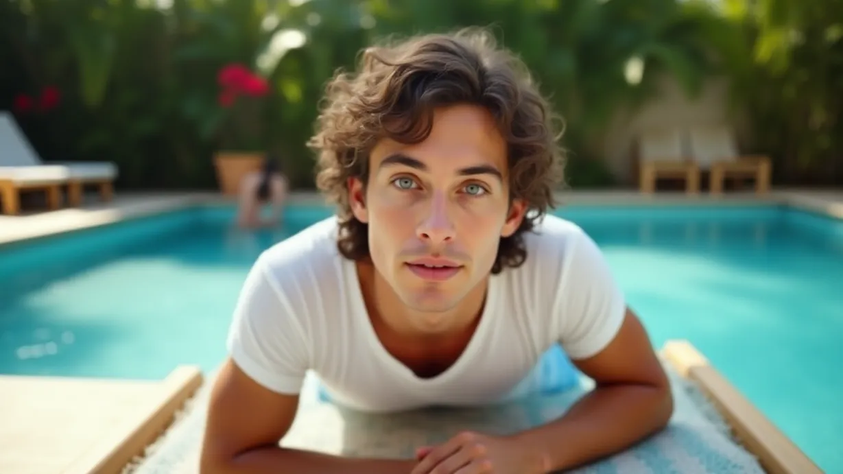 The Poolside Tease