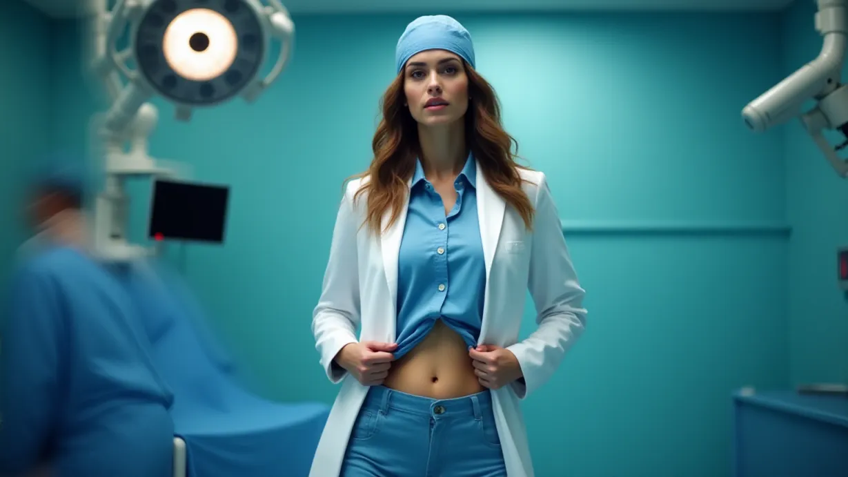 Glowing Belly Buttons
