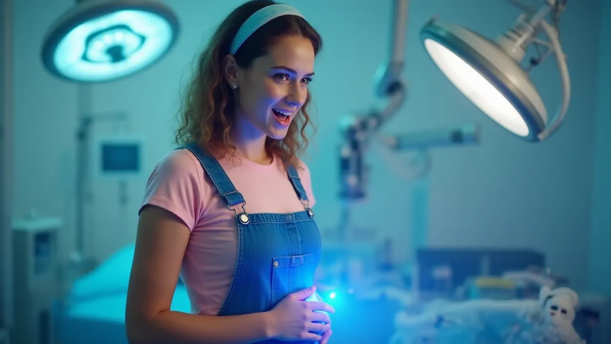 Glowing Belly Buttons