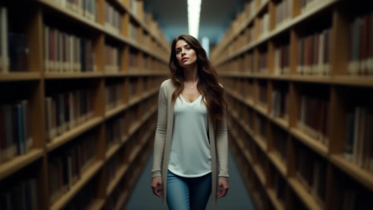 The Forbidden Library Encounter