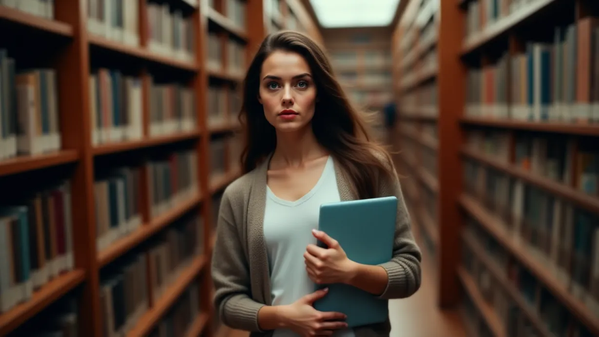 The Forbidden Library Encounter