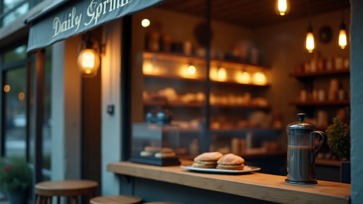 Brewed Hearts: A Coffee Shop Romance