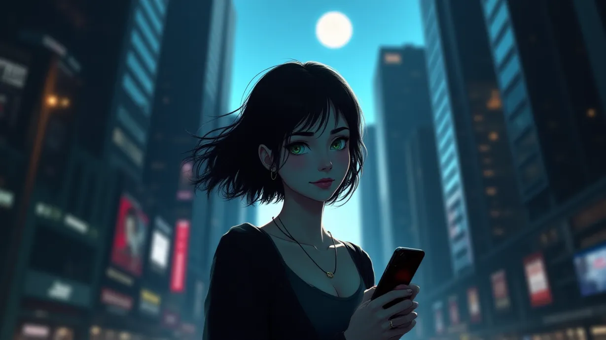 Moonlit Whispers: A Lunar Warning