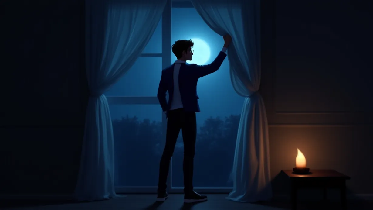 Moonlit Whispers: A Lunar Warning