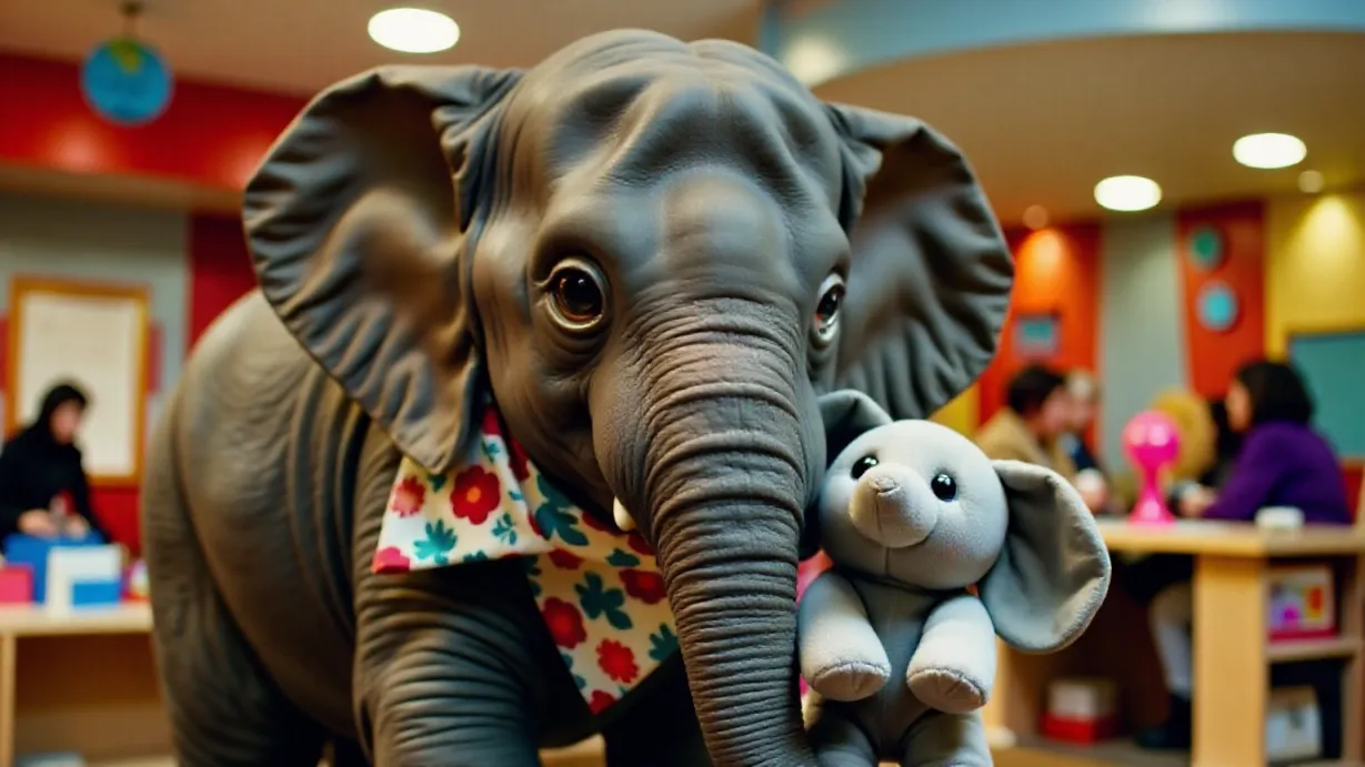 Timmy's Elephant Adventures: A Tale of Friendship