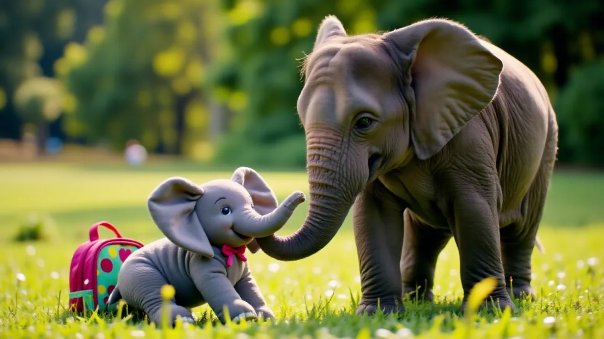 Timmy's Elephant Adventures: A Tale of Friendship